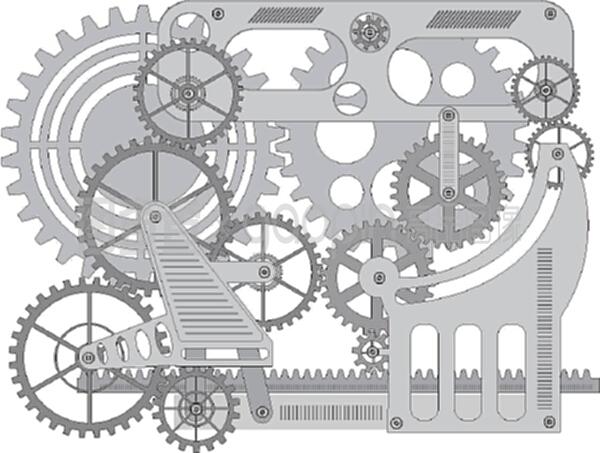 黑色背景上的機(jī)械元件 零部件銷售的機(jī)遇與挑戰(zhàn)
